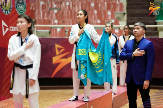 Казахстанские таеквондисты завоевали 13 медалей на международном турнире