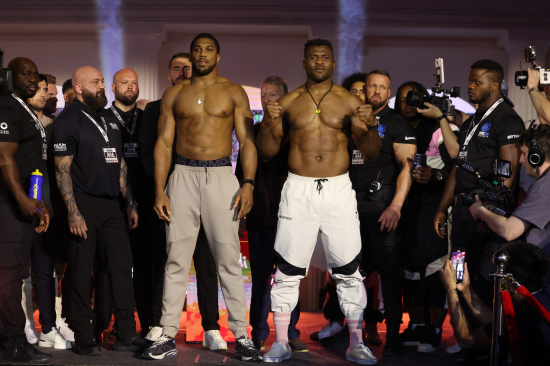 Anthony Joshua vs. Francis Ngannou